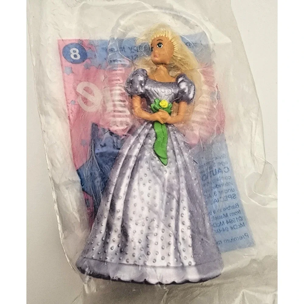 Vtg 1994 Barbie & Friends‎ McDonald's Happy Meal Toy #8 Bridesmaid Skipper - NEW